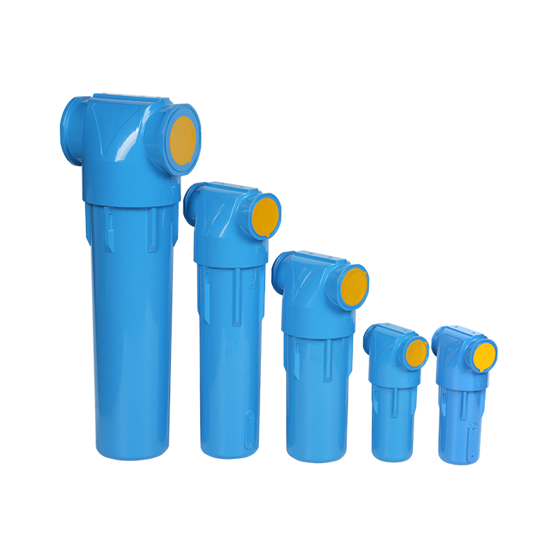 R Filtro de ar comprimido de alta precisão da série